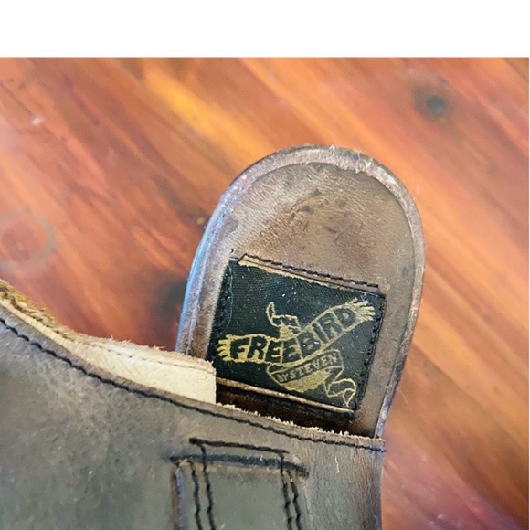 FREEBIRD by STEVEN Quail Wide Strap Gladiator Heeled Sandals - Picture 9 of 9